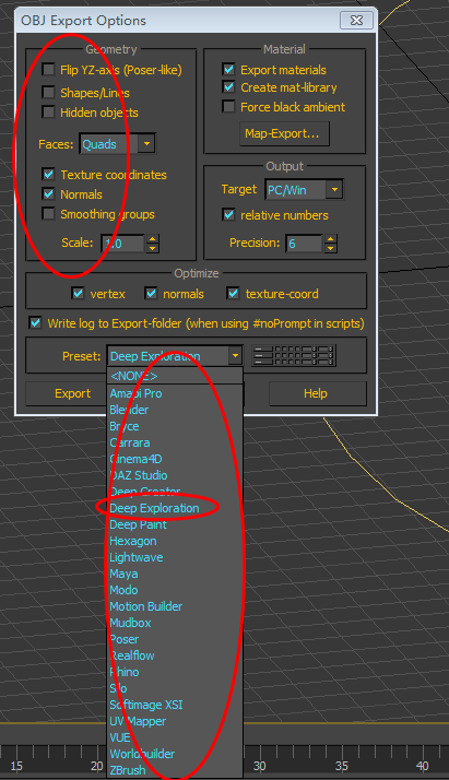 在3dmax中如何将模型导出obj格式?