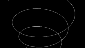 cad螺旋线如何画