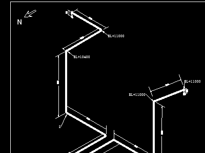 用cad怎样画单线图?