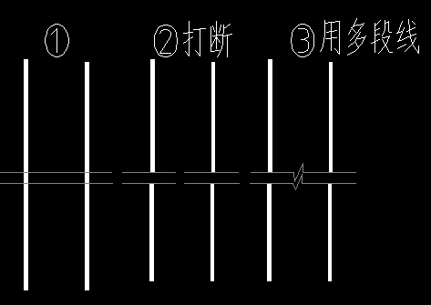 cad中怎么画图中的闪电