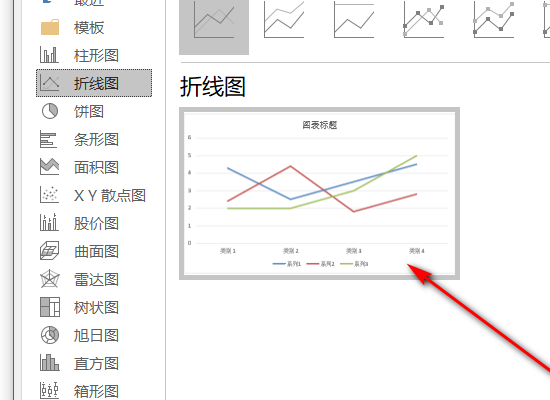 word怎么做趋势图