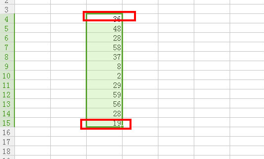 excel表格里怎么一列数字求和?