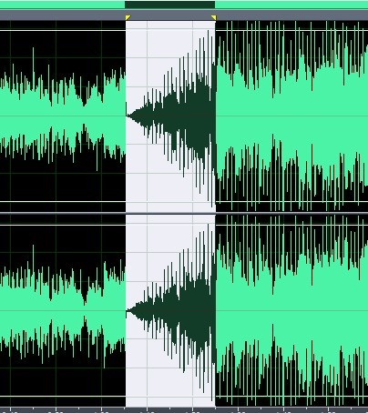 adobeaudition55的软件渐弱渐强怎么弄
