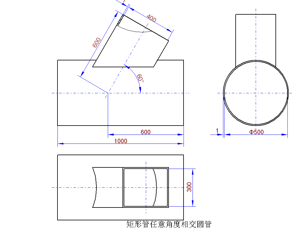 三通放样怎么放?