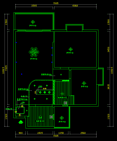 cad室内平面图制图教程