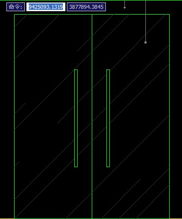 cad绘制房型图中的玻璃门怎样子画和表示呢?