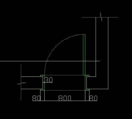 在cad中如何画门套能不能给个图看看啊