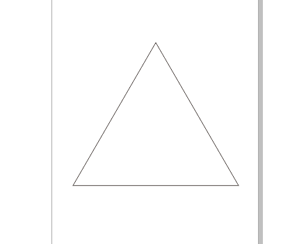 coreldraw x4,如何画等边三角形可不可以给个图谢谢了,还有怎么样看