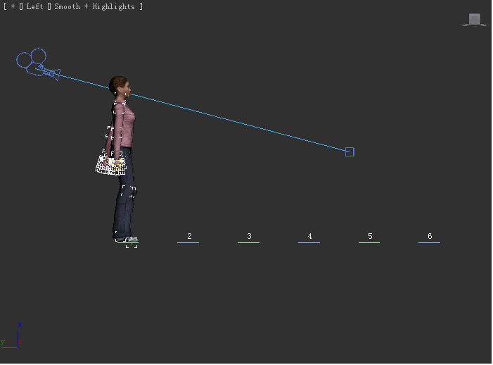 3dmax怎么做摄像机跟随路径动画