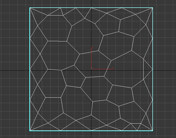 沐风老师3dmax泰森多边形(voronoi)建模教程