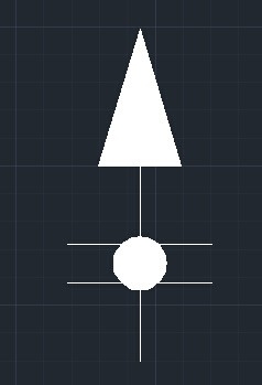 用cad绘制指北针