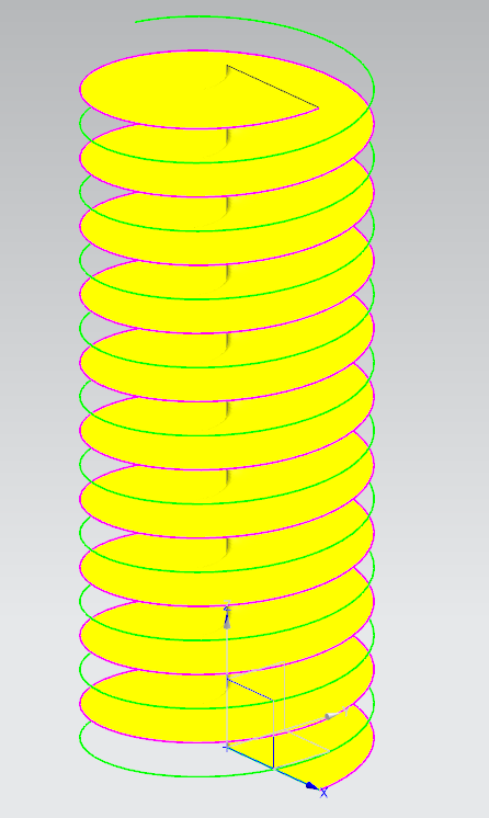 弯曲螺旋线solidworks