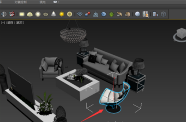 怎么把3dmax场景里单个的模型导出来?