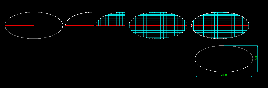 在cad中画出来的椭圆形怎么在现实中画出来?一定要确切才行?