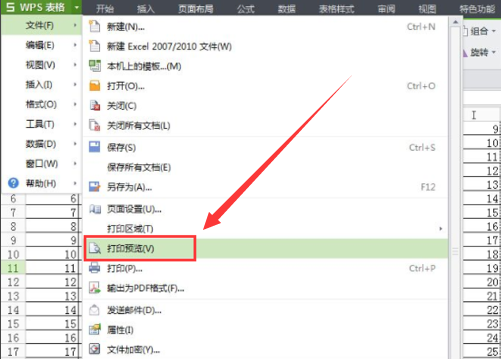 用wps表格怎么打印