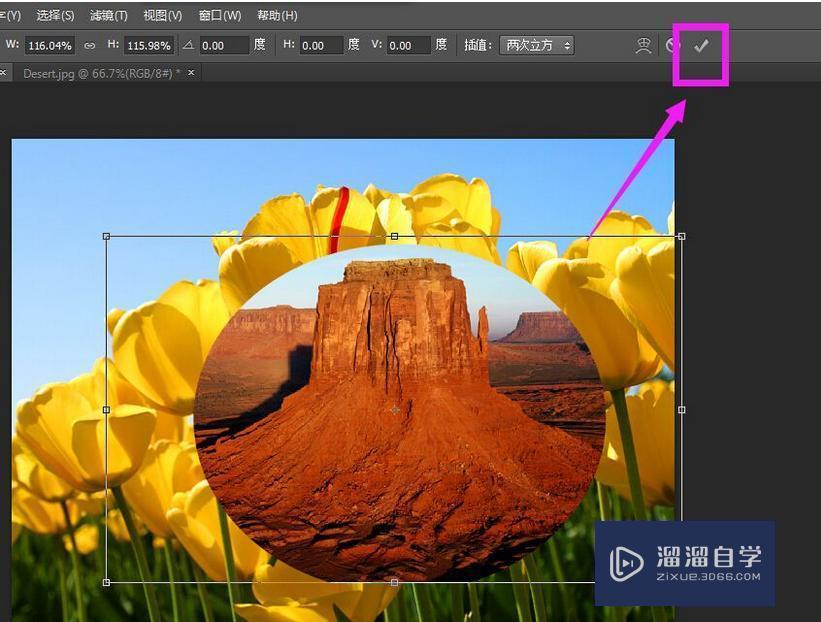 photoshop怎么把一张图上的图片部分覆盖到另一张图片