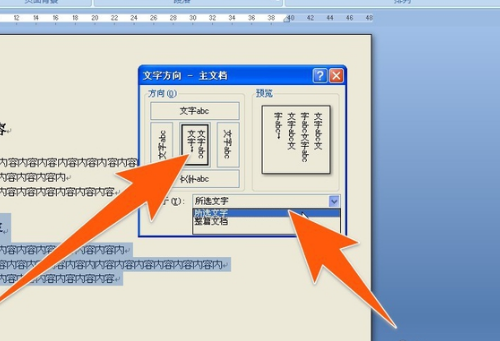 word文档竖排文字怎么把数字横向