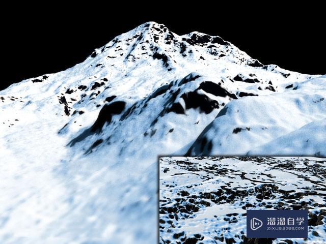 3Ds Max实例教程:制作雪的材质 3Ds Max实例教程:制作雪的材质