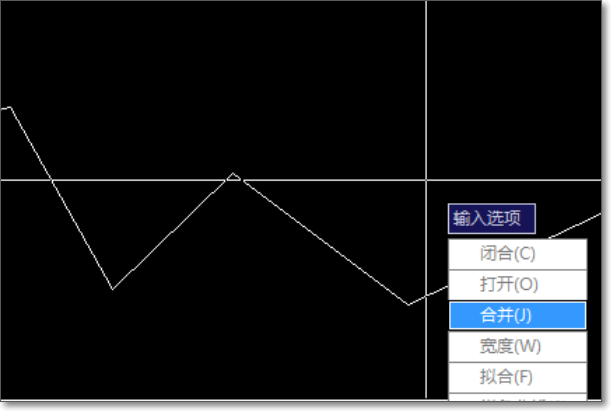 cad繪製的多個線段如何合併為一條整體的線呢