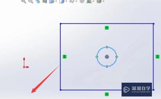 如何在SolidWorks中对平面图形进行拉伸? 如何在SolidWorks中对平面图形进行拉伸?