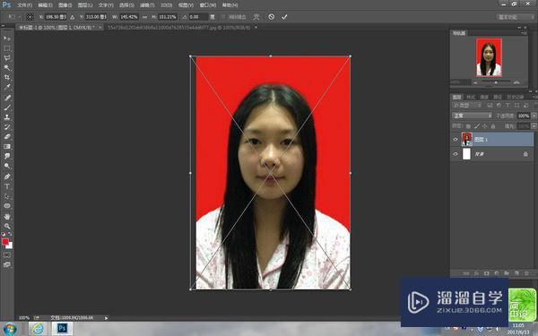 在Photoshop中怎么设置二寸照片尺寸-345954