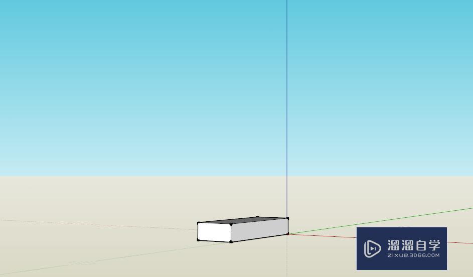 Sketchup中怎么修改背景天空的颜色 溜溜自学网