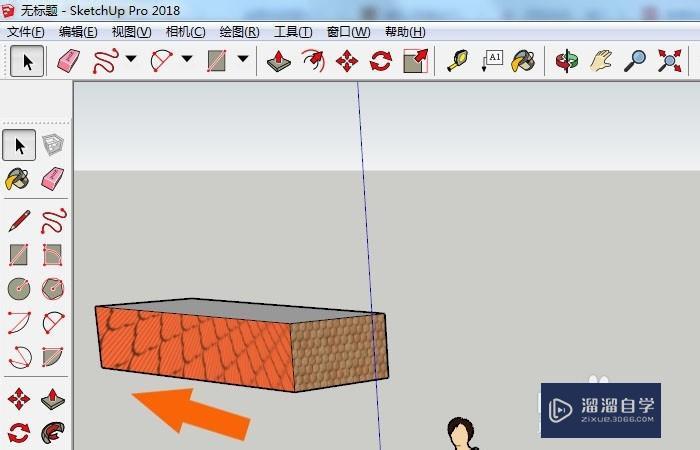 SketchUp如何调整贴图的位置 SketchUp如何调整贴图的位置