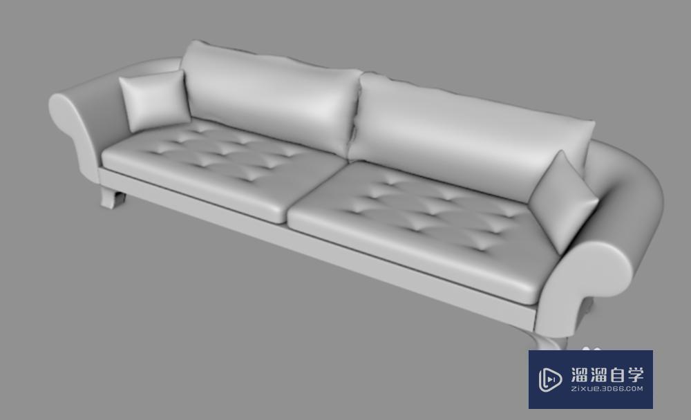 C4D沙发建模教程 C4D沙发建模教程