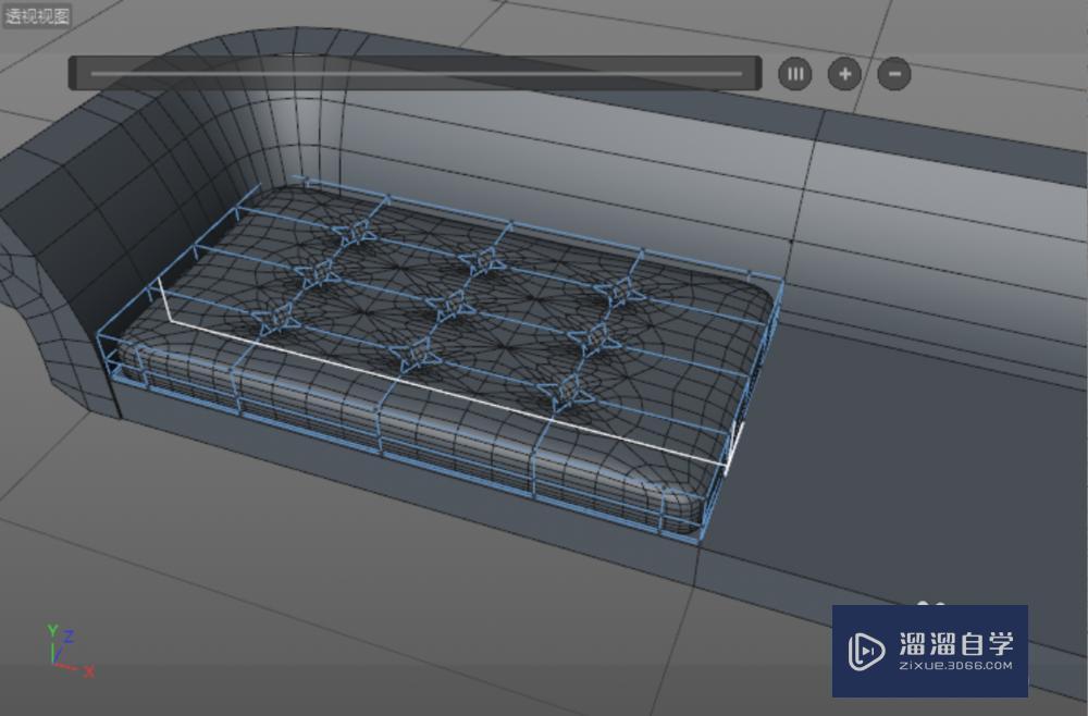 C4D沙发建模教程 C4D沙发建模教程