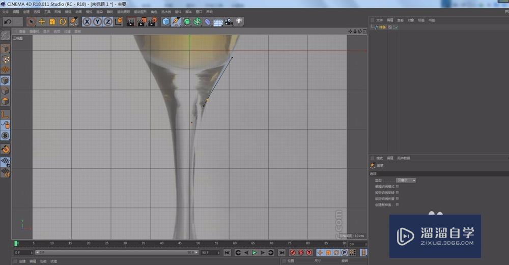 C4D R18如何导入背景图片 C4D R18如何导入背景图片
