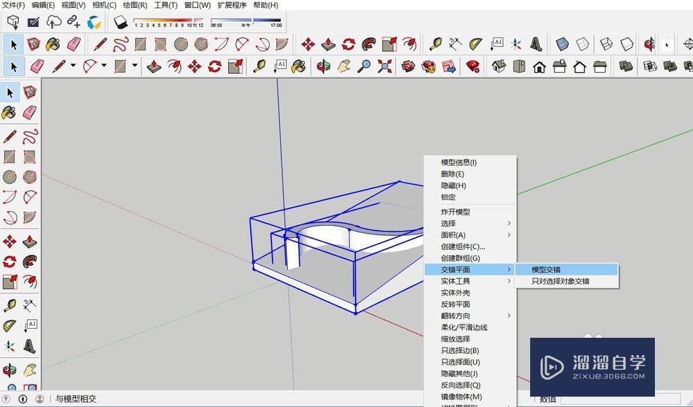 SU中如何制作曲线坡道? SU中如何制作曲线坡道?