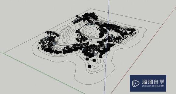 草图大师SketchUp如何建模景观地形? 草图大师SketchUp如何建模景观地形?