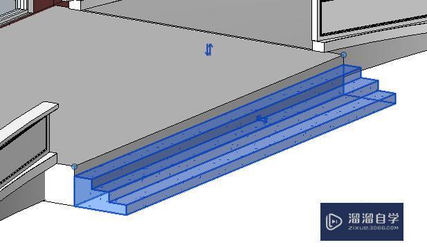 Revit室外台阶及散水的画法