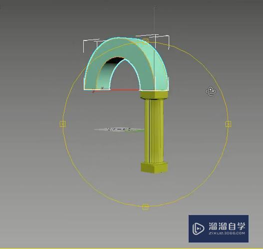 3DMax罗马柱怎么做