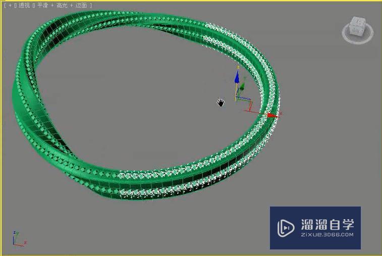 3DMax利用弯曲和扭曲修改器制作戒指教程