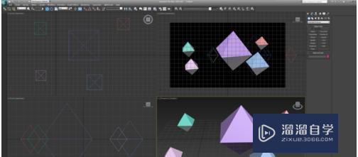 3dmax2014中前视图怎样缩放视口背景?
