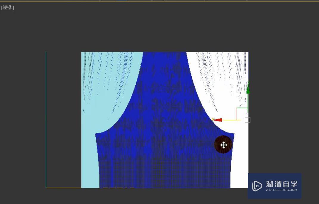 3DMax怎么使用放样工具制作简约窗帘？