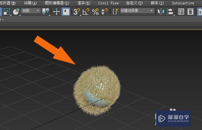 3DMax2020软件中hAIr修改器如何使用？
