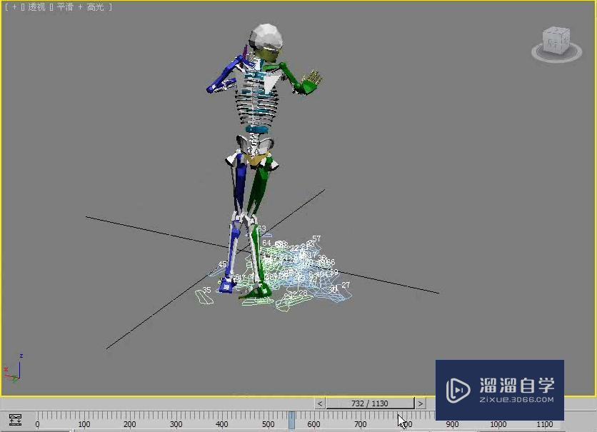 3DMax利用biped制作跳舞动作