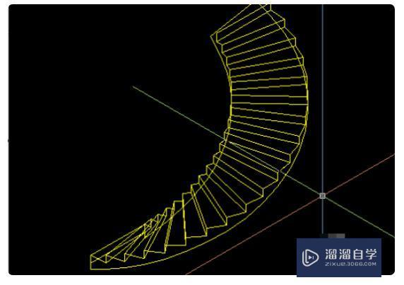 怎么在CAD里画旋转楼梯的平面图图？