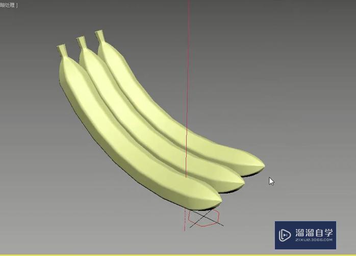 3DMax香蕉制作教程
