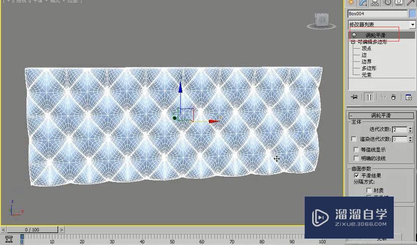 3DMax怎么利用多边形建模制作欧式床？