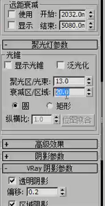 3DMax怎么使用目标聚光灯制作舞台灯光？