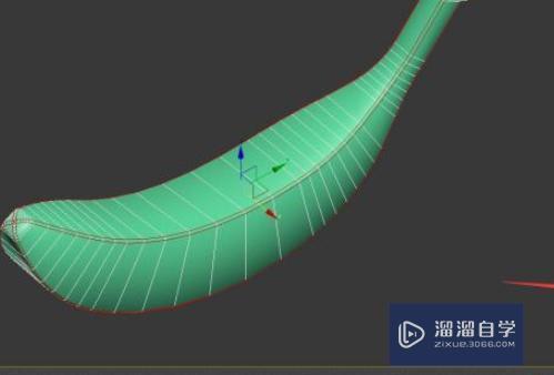 3DMax里面怎么做香蕉？