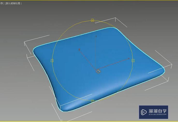 3DMax抱枕怎么做