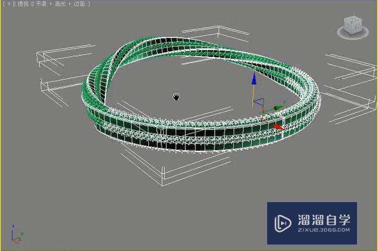 3DMax利用弯曲和扭曲修改器制作戒指教程