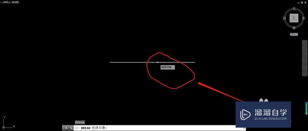 如何利用CAD中的打断工具将直线拆分成段？