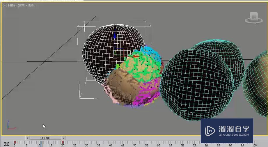 3DMax怎么用运动学刚体制作巧克力球碰碎动画？