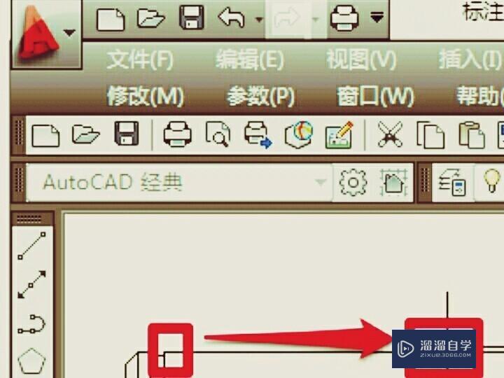 CAD里的标注怎么设置会让标注在图外面？