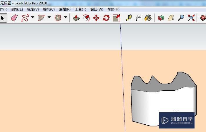 SketchUp2018中怎么设置背景颜色？